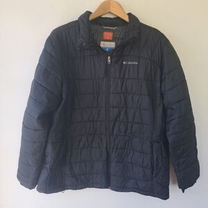 Columbia 1X Womens Black Puffer Winter Coat Jacket Therma Coil PLUS SIZE